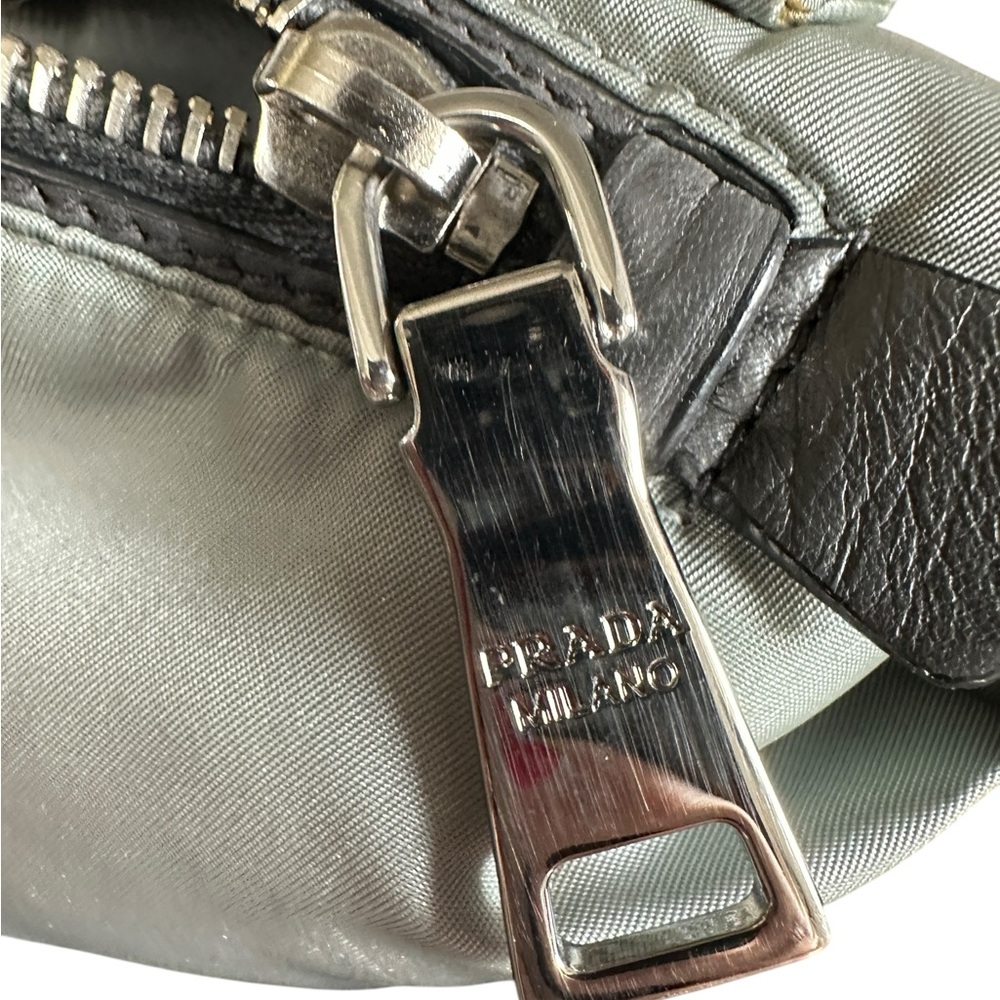 Prada Gray Messenger Bag with Adjustable Strap - Picture 12 of 14